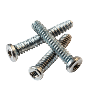 vecteezy three metal screws arranged in a crisscross pattern on a 59250995